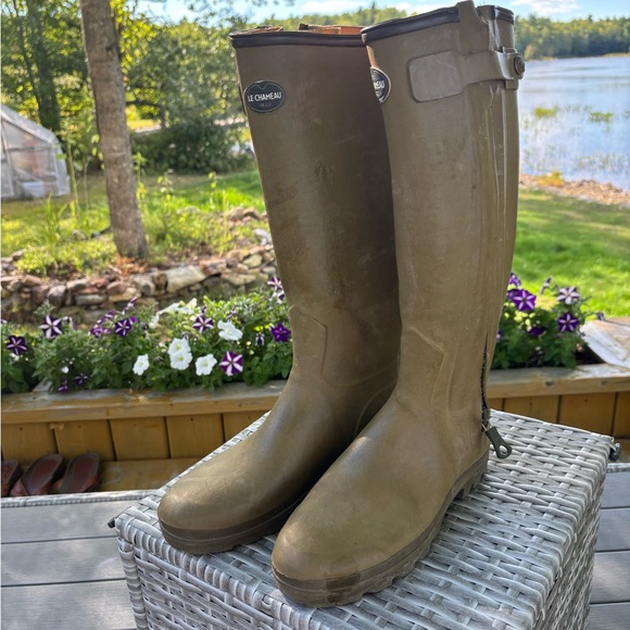 Le Chameau Shoes - Le Chameau (Vierzenord) Women's Rain Boots size 10
